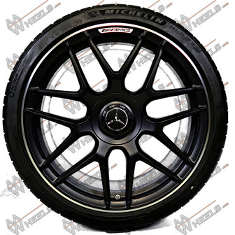 Mercedes A45 A45s AMG 19 inch originele velgen A1774012500 (Black)