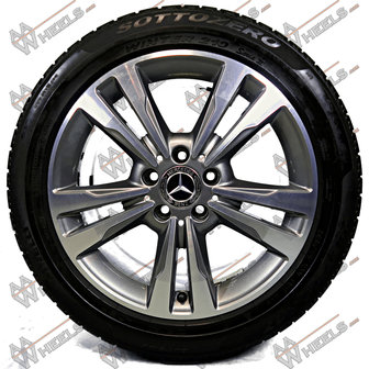 Mercedes E klasse W212 17 inch originele velgen A2124011800