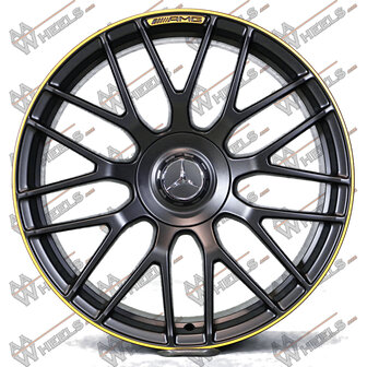 Mercedes C klasse C63 AMG W205 Sedan/Estate AMG 19 inch originele velgen A2054011700 | A2054011800