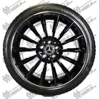 Mercedes A Klasse B klasse CLA W177 W247 W118 AMG Multispaaks 19 inch originele velgen A1774011600 | Zomerbanden