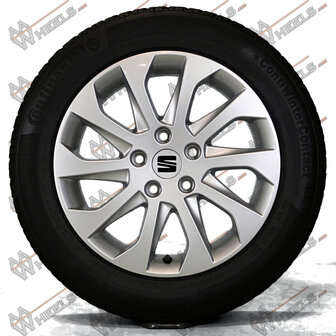 Seat Leon 16 inch originele velgen 5F0601025A | Winterbanden