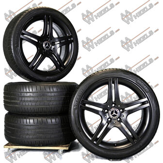 Mercedes CLC C klasse SLK CLK W203, R170, R171, W209 18 inch originele velgen A2034015502 | A2034015602 | Zomerbanden