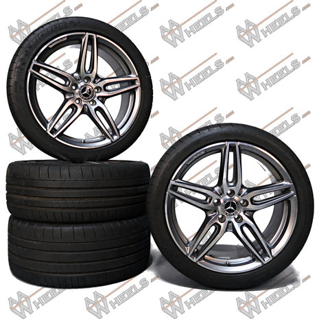 Mercedes E klasse W213 AMG 19 inch originele velgen A2134012000 | A2134012100