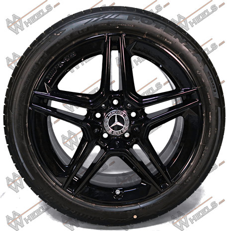 Mercedes C klasse W205 AMG 18 inch originele velgen A2054019500 | A2054019600 