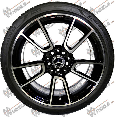 Mercedes C klasse W205 AMG 19 inch originele velgen A2054012200 | A2054012300 