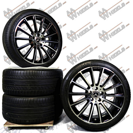 Mercedes C klasse W205 AMG Multispaak 19 inch originele velgen A2054011300 | A2054011400