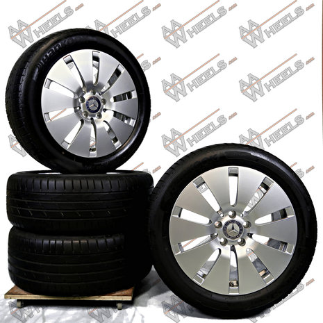 Mercedes C klasse W205 17 inch originele velgen A2054012100 | A2054013800