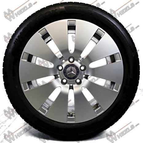 Mercedes C klasse W205 17 inch originele velgen A2054012100 | A2054013800