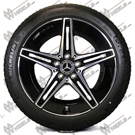 Mercedes C Klasse W206 AMG 18 inch originele velgen A2064011700 | A2064011800 | Winterbanden